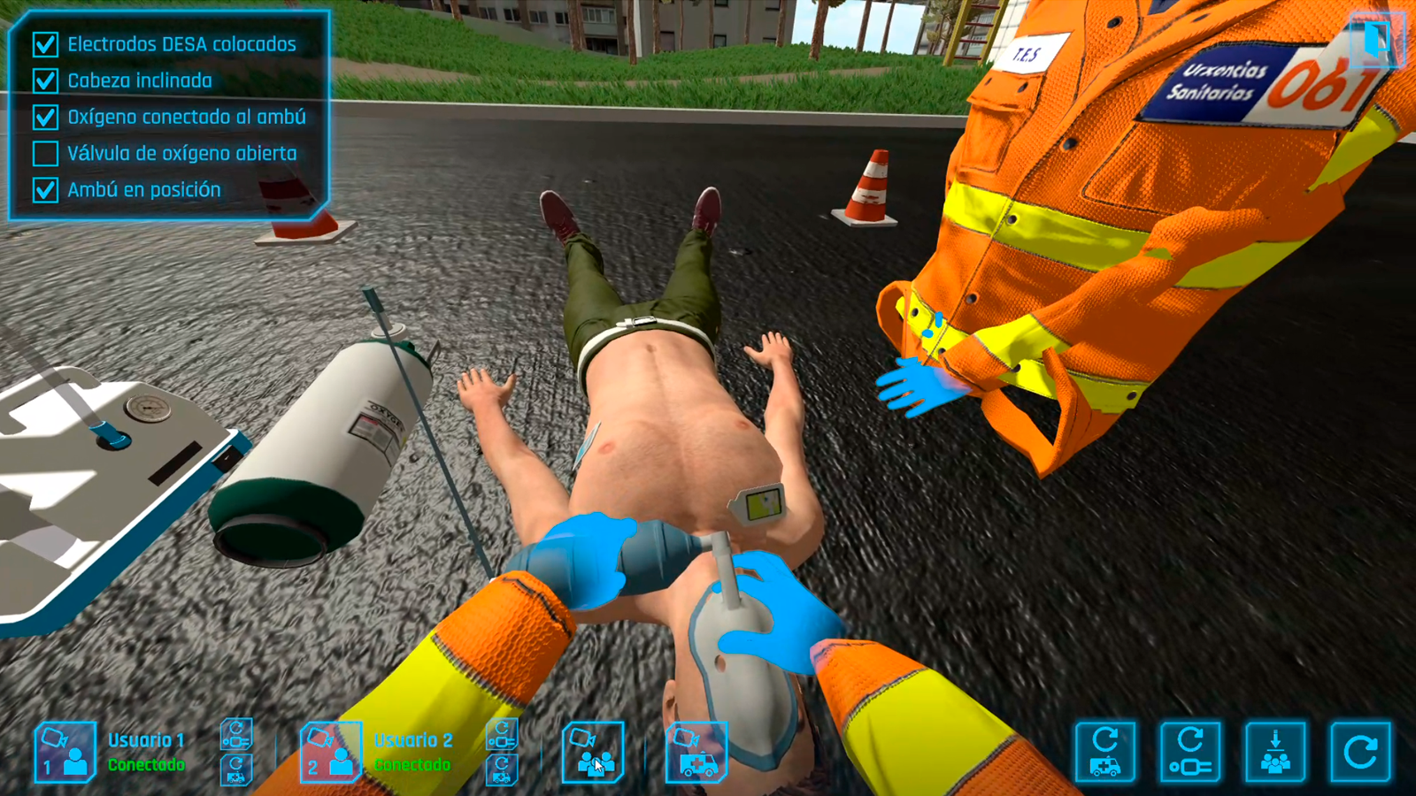 Patient care VR